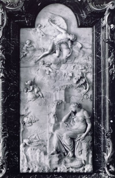 Hagar in der Wüste von Georg Raphael Donner