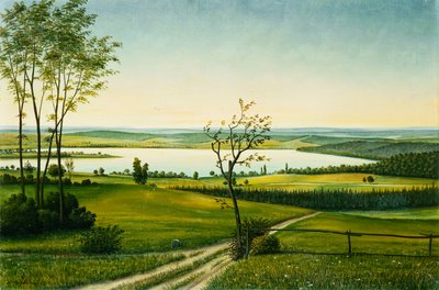 Osterseen, 1925 von Georg Schrimpf