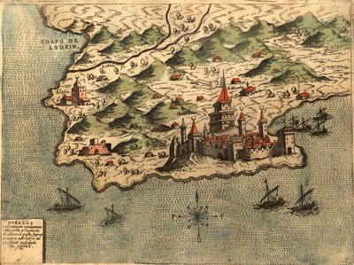 Dalmatien von Georg and Hogenberg Franz (1535 90) Braun