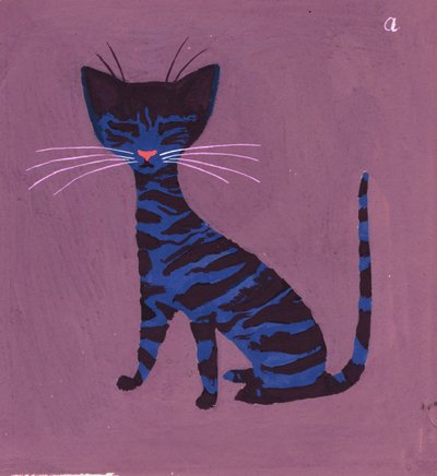 Die blaue Katze von George Adamson