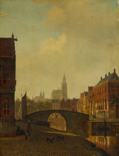 Imaginäre Ansicht von Arnheim von George Andries Roth