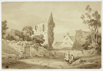 Wenlock Abbey, Sharpshire von George Augustus Holmes