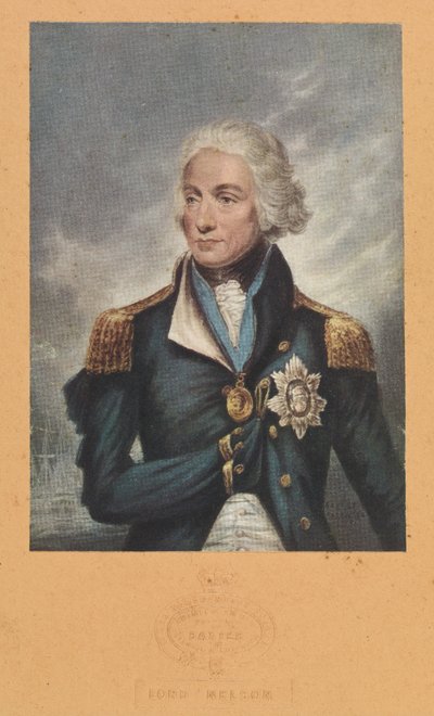 Horatio Nelson (1758-1805) von George Baxter