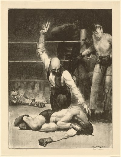 Abgezählt, zweiter Stein von George Bellows