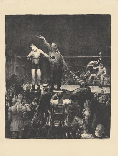 Den Champion vorstellen von George Bellows