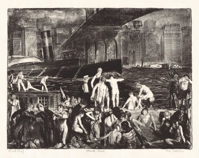 Splitterstrand von George Bellows