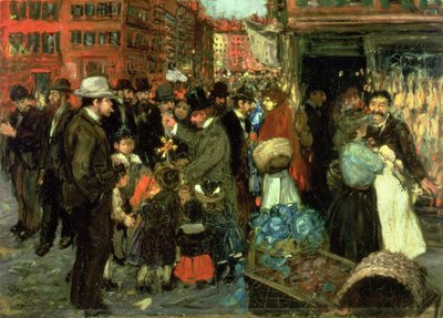 Hester Street von George Benjamin Luks