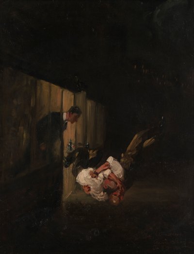 Die Ringer von George Benjamin Luks