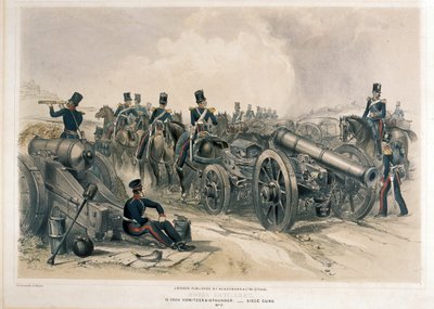 Königliche Artillerie, Belagerungsgeschütze von George Bryant (after) Campion