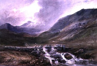 Walisische Berglandschaft von George Bryant Campion
