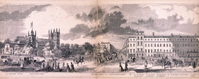 Panorama von London, 1849 von George C Leighton
