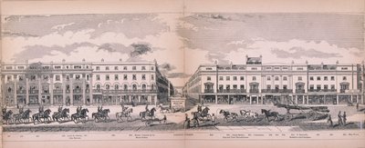 Panorama von London, 1849 von George C Leighton