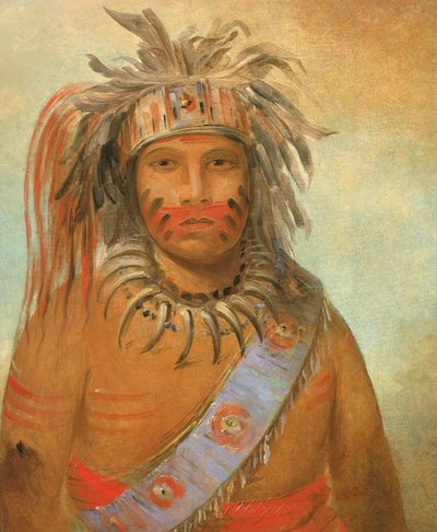 Au-nim-muck-kwa-um, Sturmvogel, 1845 von George Catlin