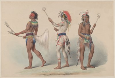 Ballspieler von George Catlin