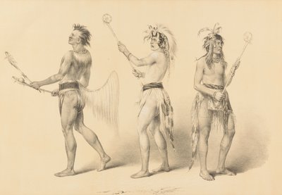 Ballspieler--Nr. 21 von George Catlin