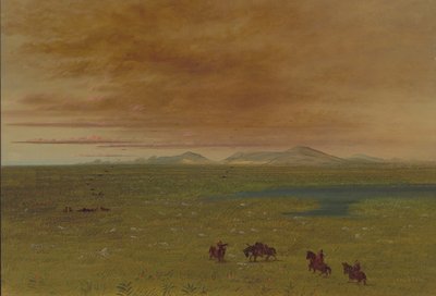 Große Wäscherei, Pampa del Sacramento von George Catlin
