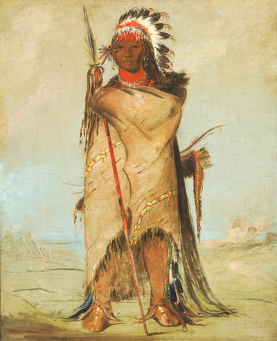 Hó-ra-tó-a, ein Tapferer von George Catlin