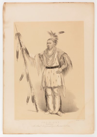 Joc-o-sot, der Gehende Bär von George Catlin