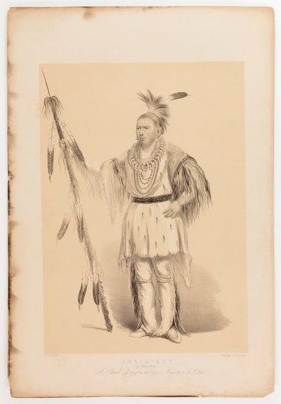 Joc-o-sot, der Gehende Bär von George Catlin