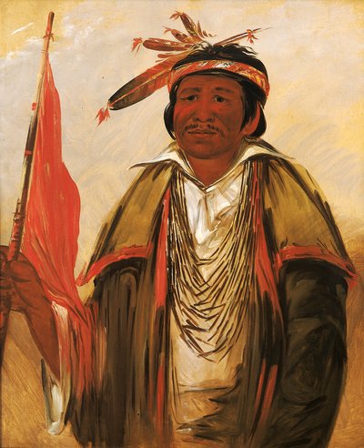 Ke-chím-qua, Großer Bär, 1830 von George Catlin