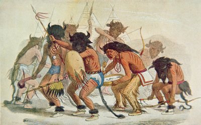 Sioux-Büffeltanz von George Catlin
