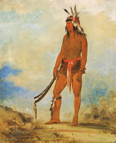 Won-de-tów-a, Das Wunder, 1835 von George Catlin