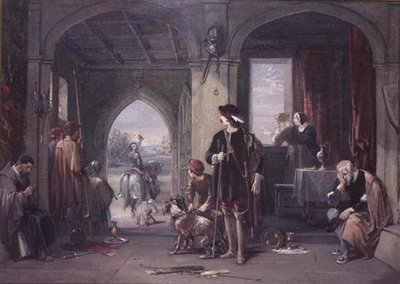 Die Abreise der Rivalen von George Cattermole