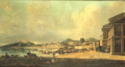 Ansicht von Macao von George Chinnery