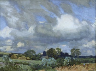 Heuernte von George Clausen