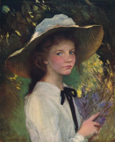 Kitty, um 1915 von George Clausen