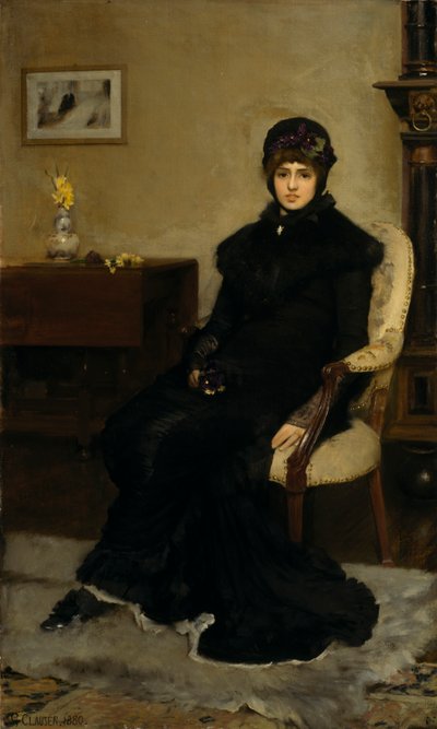La Pensée von George Clausen