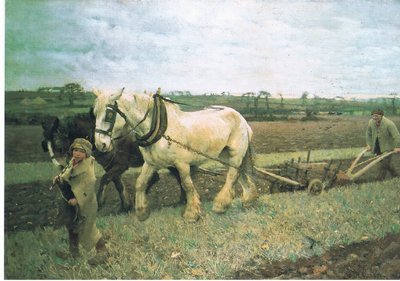 Pflügen von George Clausen