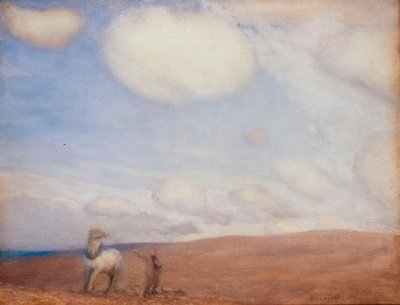 Pflügen auf den Downs von George Clausen