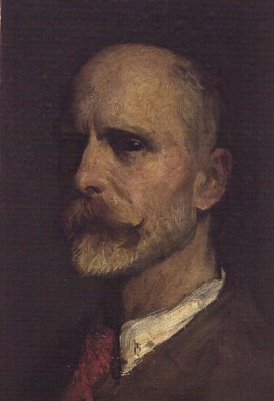 Selbstporträt von George Clausen
