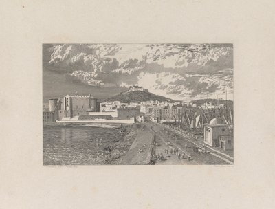 Neapel, vom Mole von George Cooke