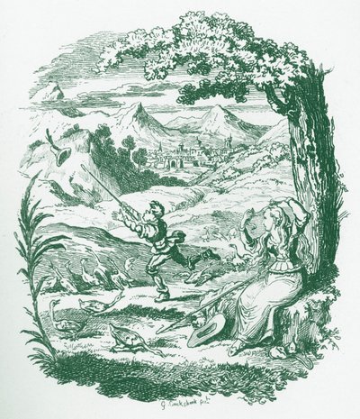 Brüder Grimm Kinder- und Hausmärchen von George Cruikshank