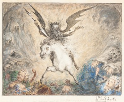 "Crinolina" - und die Folgen [recto] von George Cruikshank