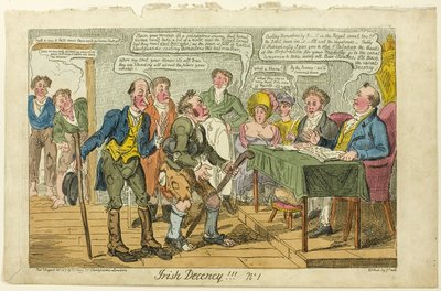 Irische Anständigkeit! ! ! Nr. 1 von George Cruikshank
