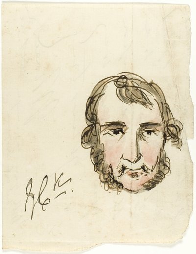 Selbstporträt von George Cruikshank