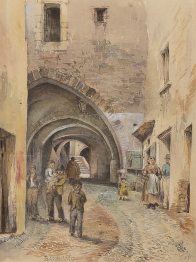 San Remo, 3. Januar 1878 von George Douglas Tinling