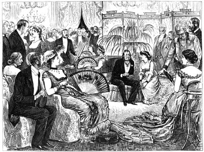 Indizienbeweis, 1879 von George du Maurier