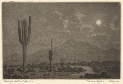 Mondlicht-Phönix von George Elbert Burr