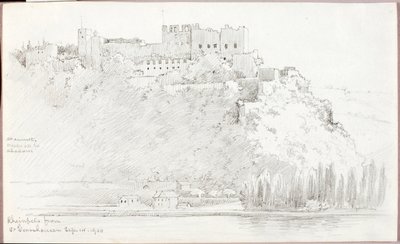 Rheinfels von St. Goarshausen von George Elbert Burr