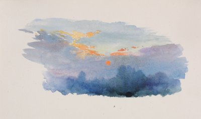 Sonnenuntergang, Oxford von George Elbert Burr