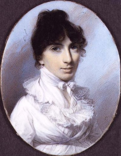 Miniatur von Miss Anne Seton von George Engleheart