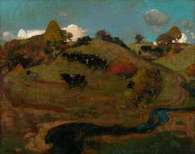 Eine Galloway-Landschaft von George F. Henry