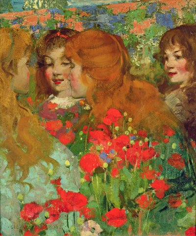 Die Mohnblumen von George F. Henry