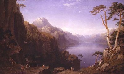 Loch Maree, Ross und Cromarty von George Fennel Robson