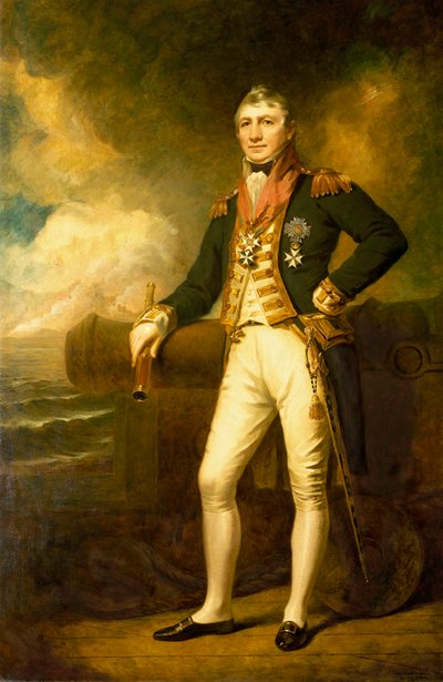 Admiral Sir David Milne (1763-1845) von George Frederick Clarke