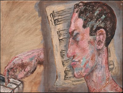 George Gershwin Selbstporträt, 1934 von George Gershwin